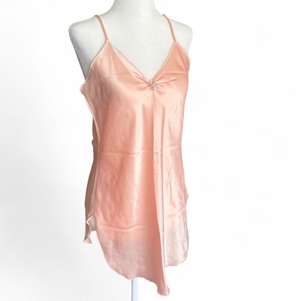 Blush Peach Pink FairyCore Coquette Cami Top